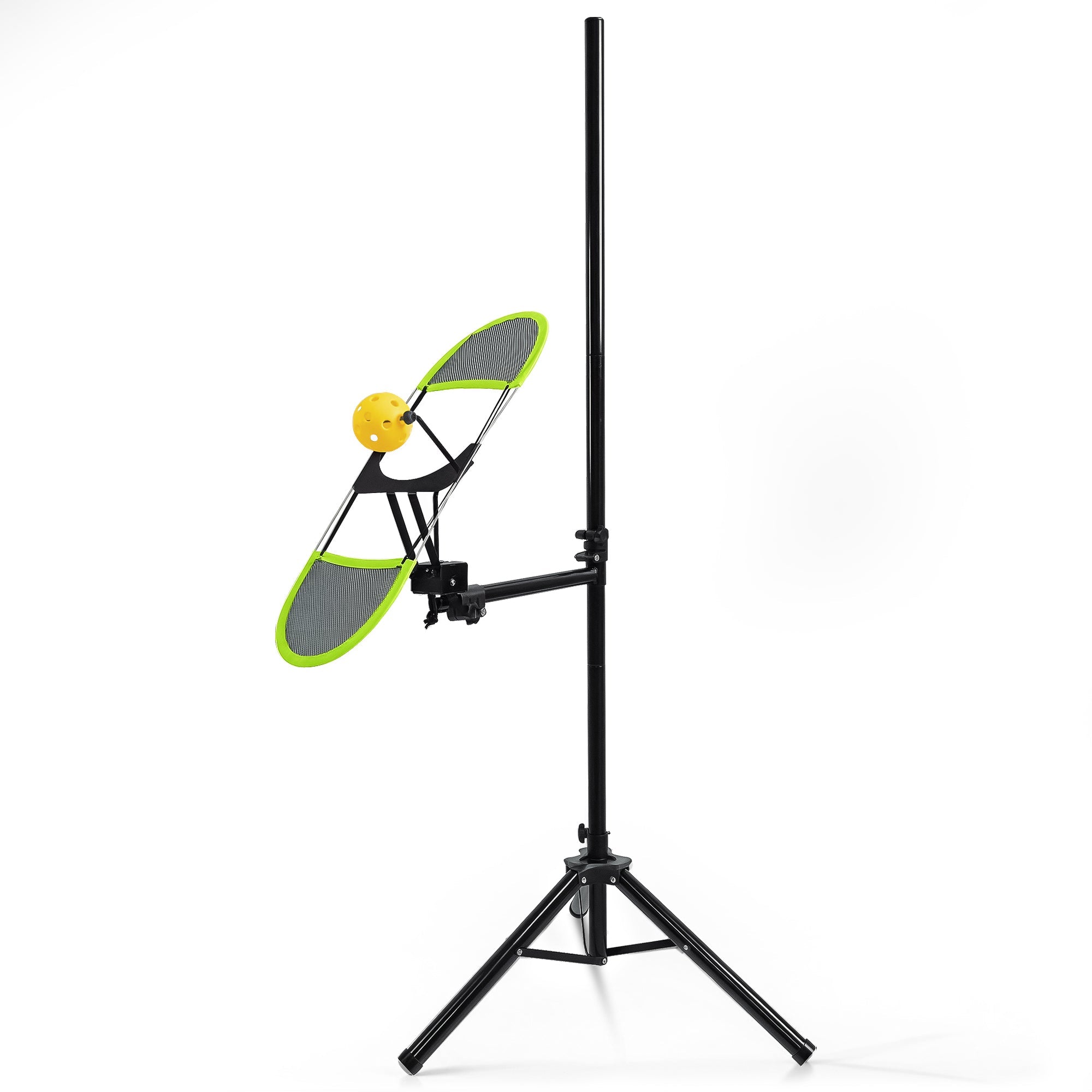 Pickleball Topspin Trainer,Tennis&Pickleball Practice Tool with 360° Angles and Height Adjustment, Portable Pickle Ball Training Equipment No - Pick - Up Design for Indoor/Outdoor Training Brand: WAOPSO - Posboll store