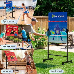 Posboll Dual-Sided Pickleball Practice Board with Stand - Posboll store