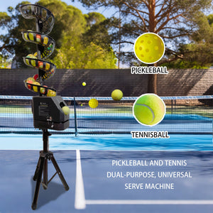 Posboll Pickleball Machine Ball Thrower Tennis Ball Machine with Catch Net - Posboll store