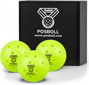 Posboll Pickleball Outdoor Pickleballs - USAP Approved 3pack - Posboll store