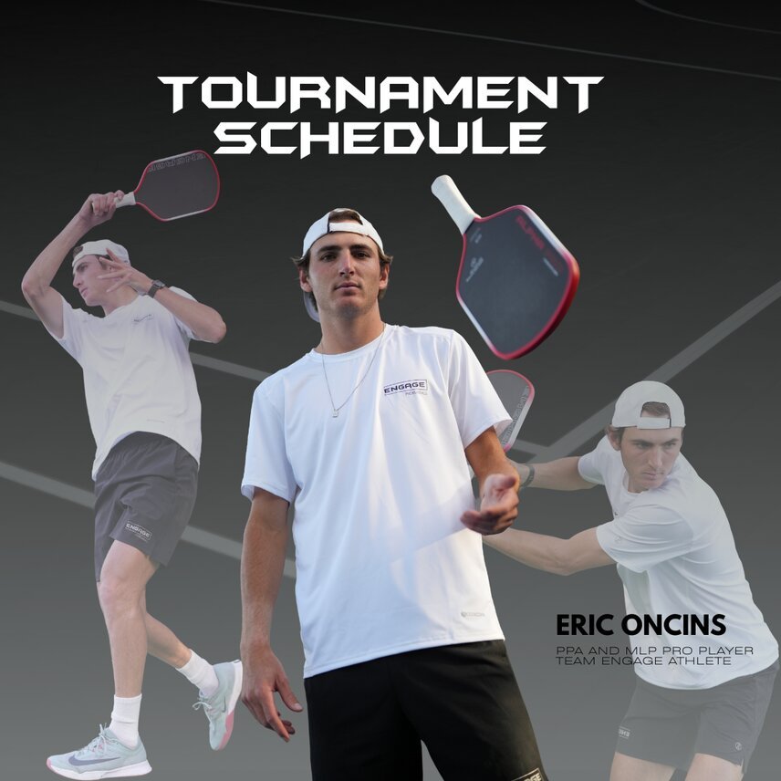 Eric Oncins' 2026 Tournament Schedule - Posboll store