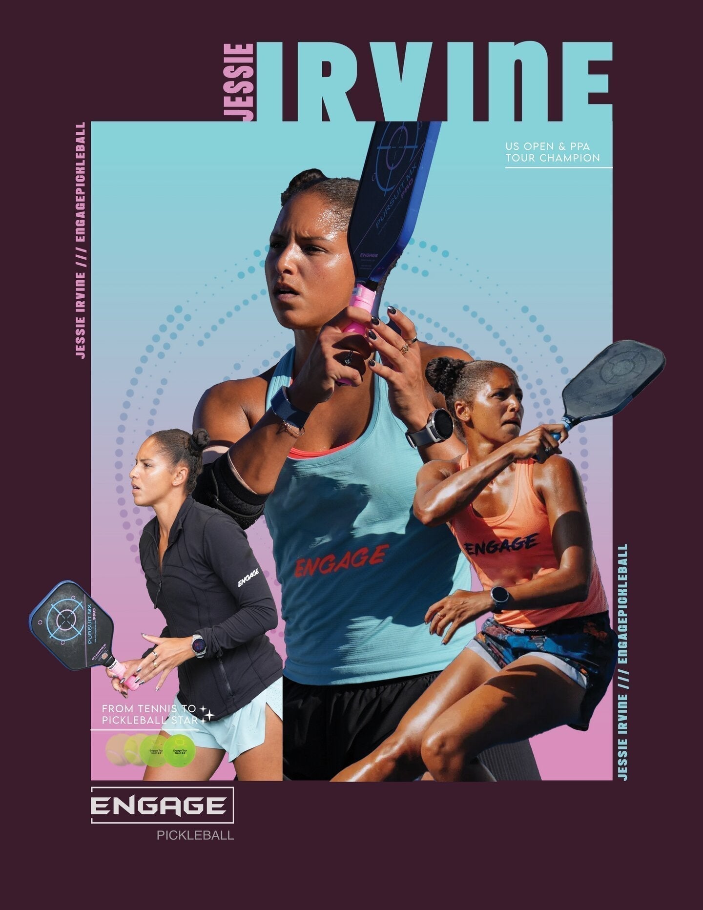 Jessie Irvine: From Junior Tennis Star to Top Pickleball Pro - Posboll store