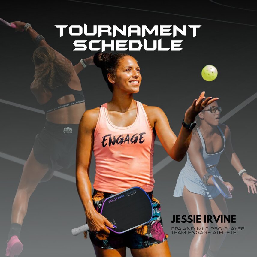 Jessie Irvine's 2026 Tournament Schedule - Posboll store