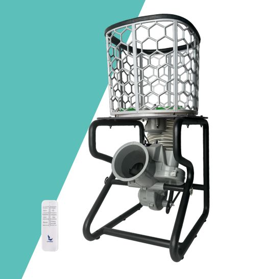 Ball - storage type serving machine