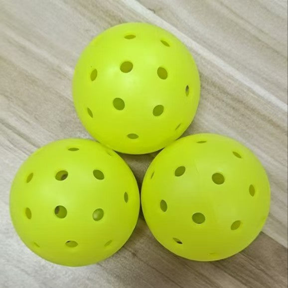 Pickleball, 40 - hole outdoor type, pack of 3