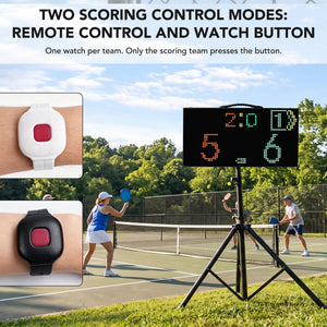 Electronic Pickleball Scoreboard, Tournament-Grade Pickleball Score Keeper - Posboll store