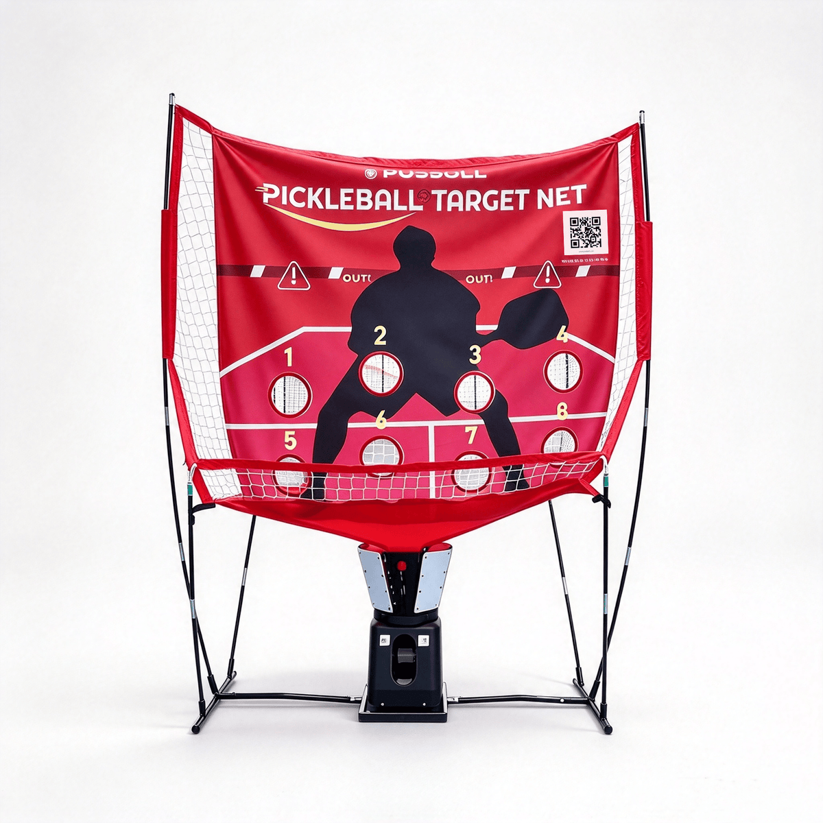 Pickleball Machine and Ball - collecting Net Combination Set - Posboll store