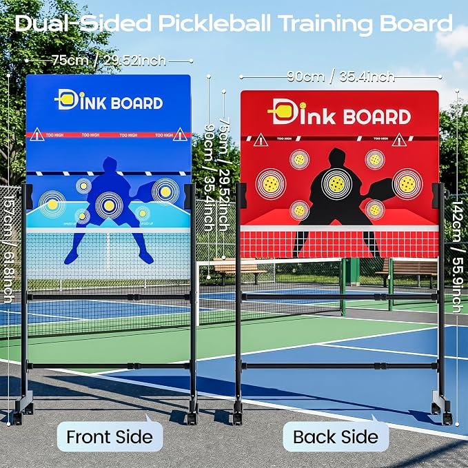 Posboll Dual-Sided Pickleball Practice Board with Stand - Posboll store