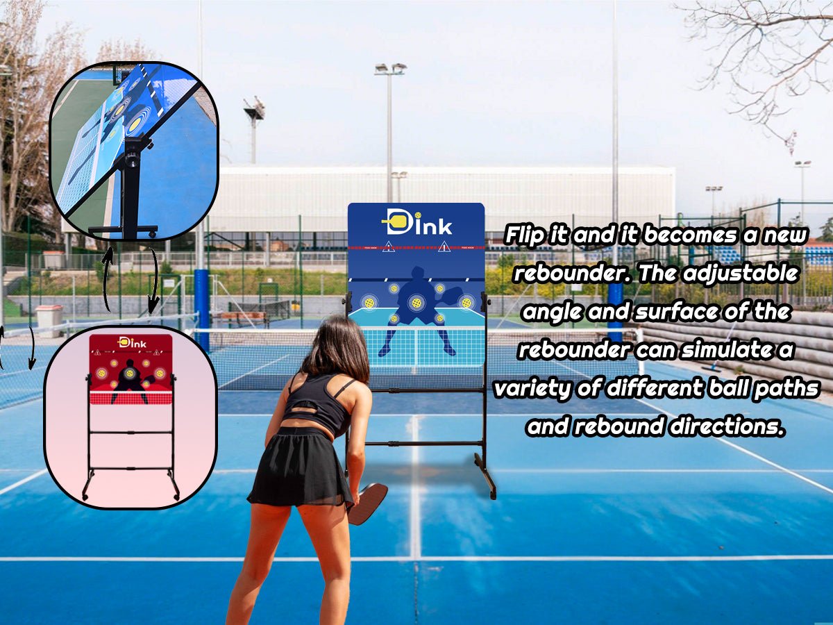 Posboll Dual - Sided Pickleball Practice Board with Stand - Posboll store